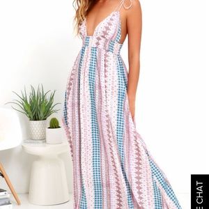 Lulus maxi dress